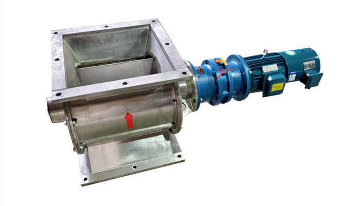 精準對接需求，品質(zhì)交付無憂---500*500不銹鋼星型卸料器